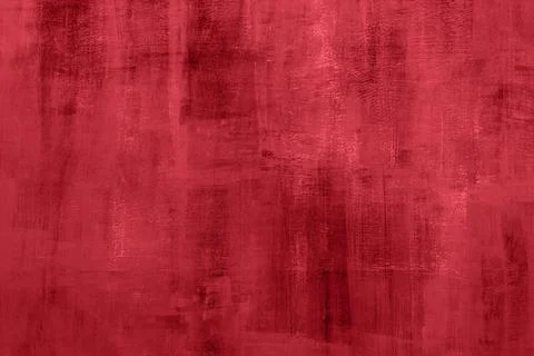Red Abstract Texture Background with Bold Color and Dramatic Brush Strokes Stock Illustration