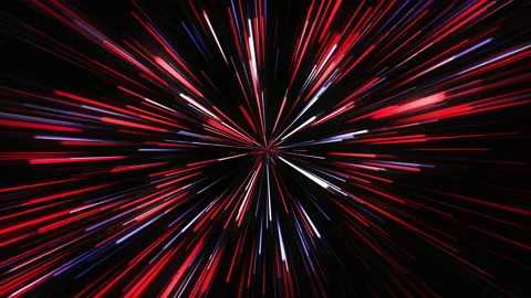 Red Abstract Trail Line1 動画素材 140984859