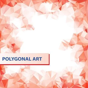 Red abstract vector square frame for text or design. Red abstract vector s... Foto stock