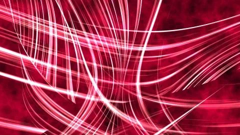  Red Abstract Wave lines background. Ilustración de archivo