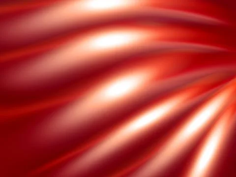 Red abstract wavy background wallpaper Stock Illustration