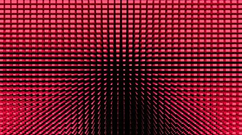 Red abstraction with lots of small rectangular cubes. Interesting abstract.  イラスト素材