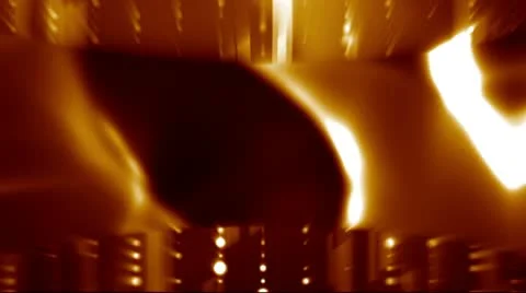 Red abstraction wall Video stock 10684206