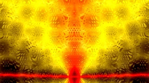 Red abstraction on the yellow Stock Footage 8556026