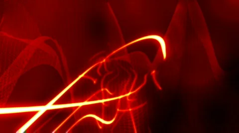 Red Abyss abstract Stock Footage