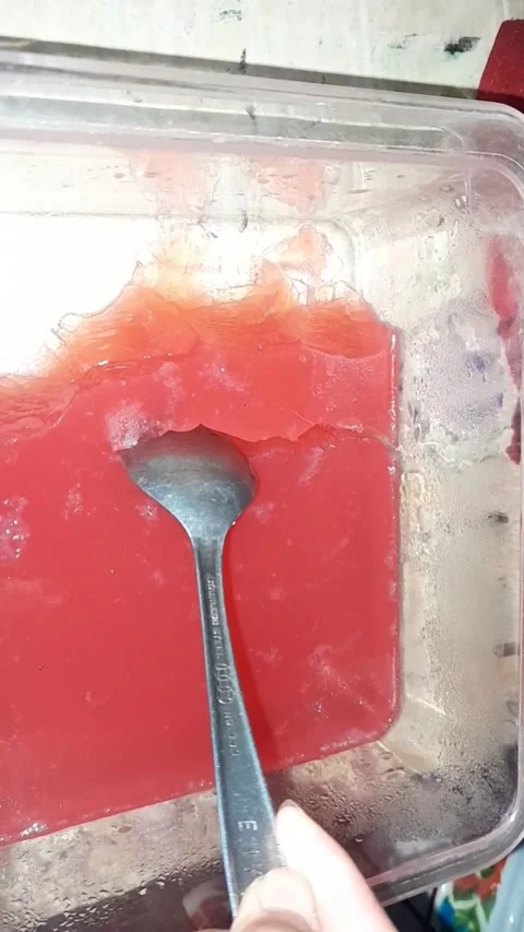 Red agar agar Stock Footage 226900127