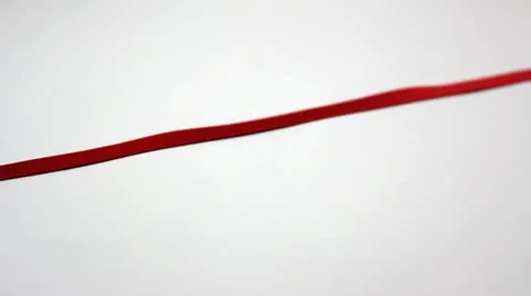 Red AIDS Awarenes Ribbon Stock Footage 22222123