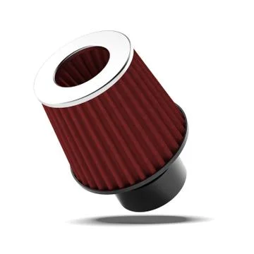 Red Air filter Illustrazione stock
