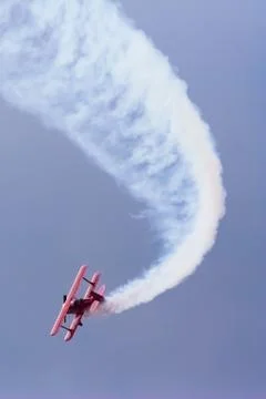 Red airplane Stock Photos