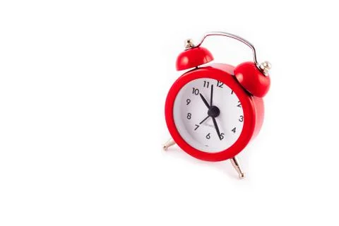Red Alarm Clock Stock Photos