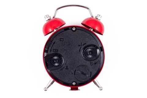 Red Alarm Clock Stock Photos