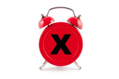 Red Alarm Clock Stock Photos