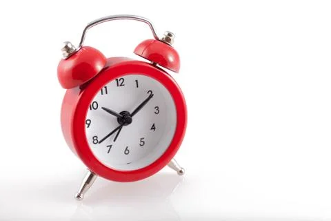 Red Alarm Clock Stock Photos