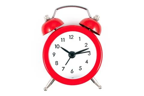 Red Alarm Clock Stock Photos