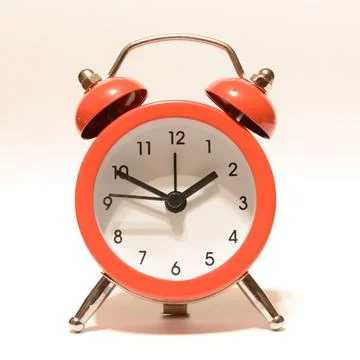 Red Alarm Clock Stock Photos