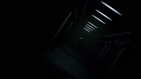 Red alert: enemy soldiers rush to secure camp against infiltrator Stock Footage 137838883