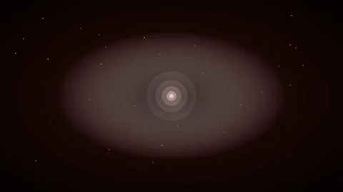 Red alert network constellation abstract technology background Stock Footage 342633010