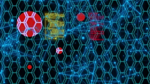 Red Alert: Protecting the Internet from Potential Real-Time Threats. Internet 스톡 동영상 243240346