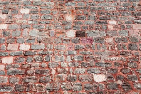 Red all of stone 写真素材