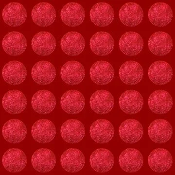 Red Aluminium Moons Stock Illustration