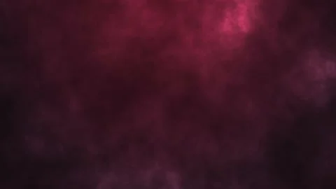 Red ambient smoke forg or mist background video overlay Stock Footage