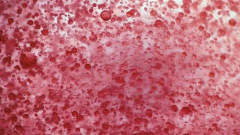 Red Analog Micro Bubbles Stock Photos