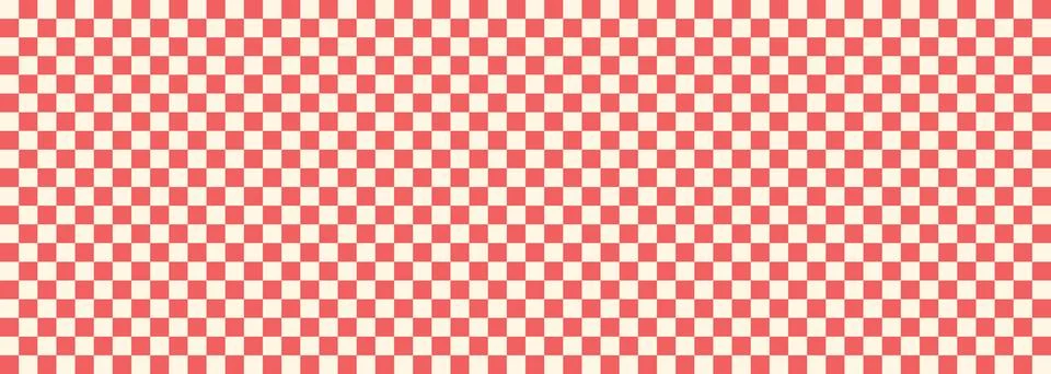 A red and beige pattern for a groovy seamless background with a retro or Stock Illustration