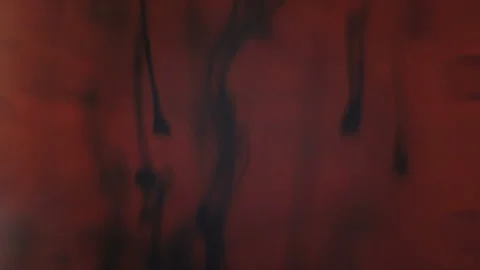 Red and black abstract background chemichal reaction Stock Footage 86432014