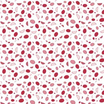 Red and Black Abstract Pattern Design Stock Illustration