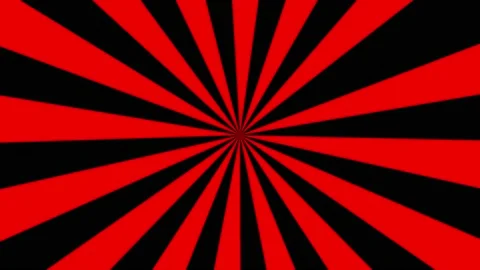 RED AND BLACK background with circular motion. 4K 60 FPS Stock Footage 219193869