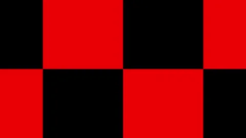 Red and black checkered pattern for racing flag or decorative background Stock Footage 316740683