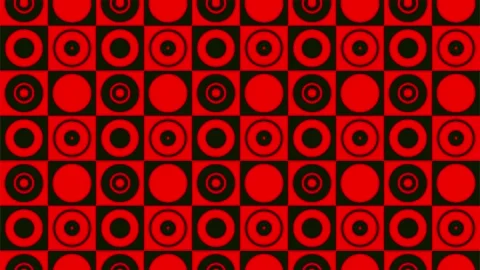 Red And Black Circle Motion Graphic Background Stock Footage 247400875