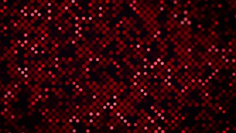 Red and black circular dot pattern abstract background Stock Footage 330167126
