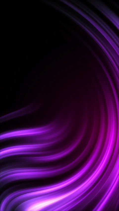 Red and black flowing light trails. Looped animated frame. Vertical video. Stock Footage 319989573