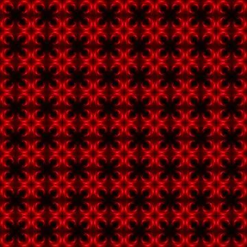 Red and black light pattern background and texture. Illustrazione stock
