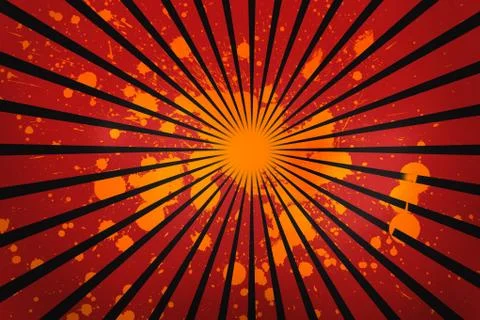 Red and black linear pattern 스톡 일러스트