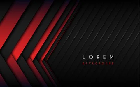Red and black lines background Stock Illustration