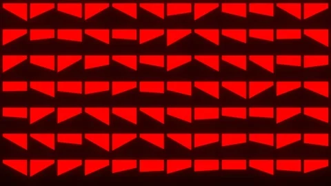 Red and Black Many Changing Screens Background VJ Loop in 4K Stock Footage 305318340