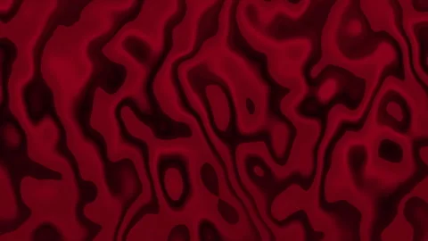 Red and Black Organic Fluid Abstract Background with Wavy Texture Pattern Stock Footage 310920034