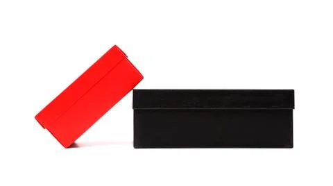 Red and black Stock Photos