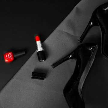 Red and Black Stock Photos