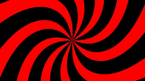 Red and black spiral Stock Footage 310477373