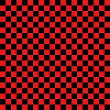 Red and black tartan pattern Stock-Illustration