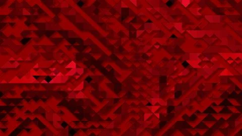 Red and black tirangle background and texture. Stock Illustration