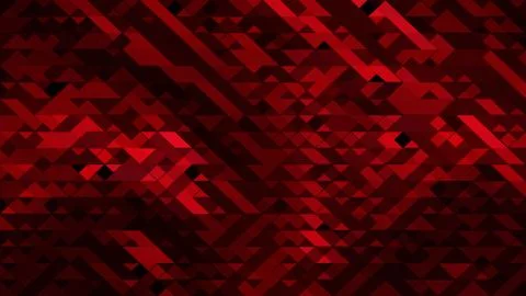Red and black tirangle background and texture. Stock Illustration