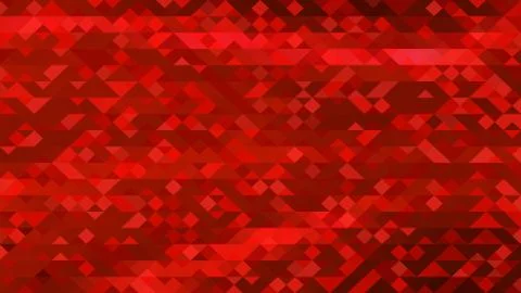 Red and black tirangle background and texture. Stock Illustration