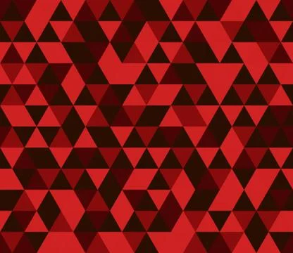 Red and black triangles seamless pattern 스톡 일러스트