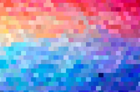 Red and blue abstract vector background. Simple pattern. Stock Illustration