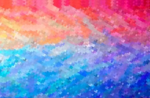 Red and blue abstract vector background. Simple pattern. Stock Illustration