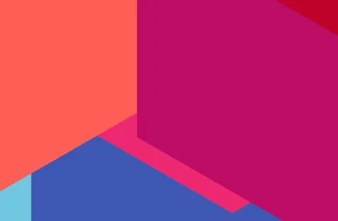 Red and blue abstract vector background. Simple pattern. Stock Illustration